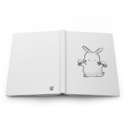 Yuki Does Gymming | Hardcover Journal Matte