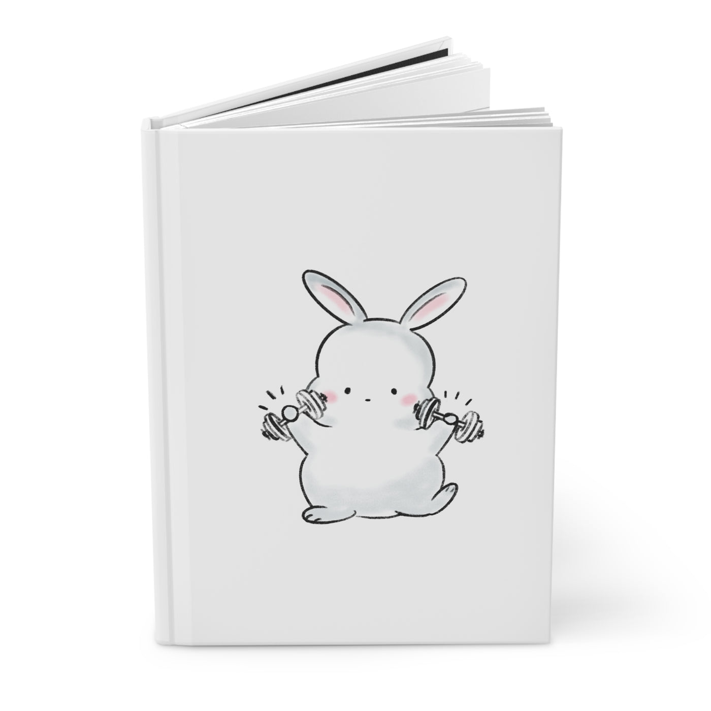 Yuki Does Gymming | Hardcover Journal Matte