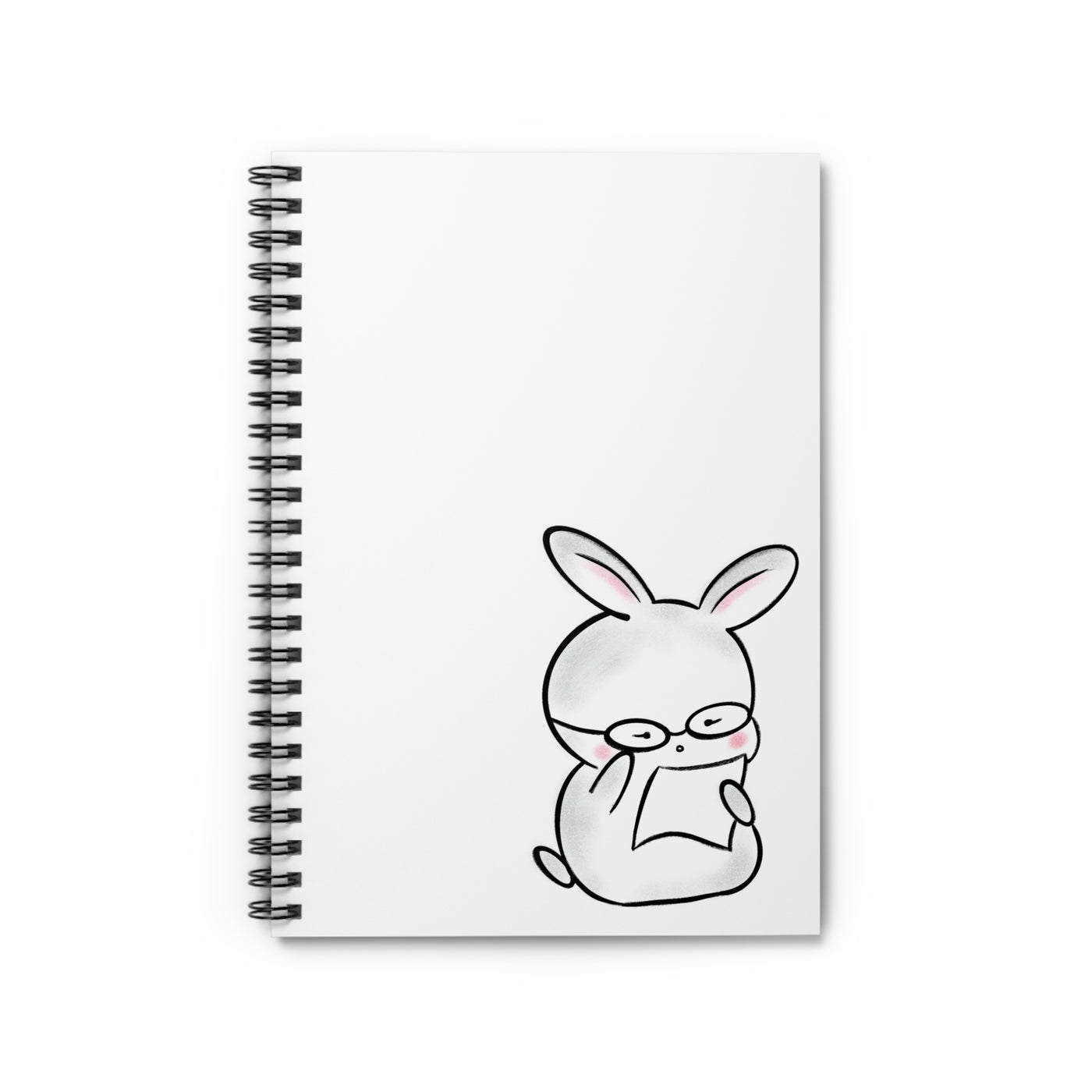 Yuki Does Braining | Spiral Notebook - Ruled Line