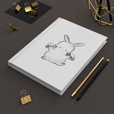 Yuki Does Gymming | Hardcover Journal Matte