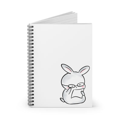 Yuki Does Braining | Spiral Notebook - Ruled Line