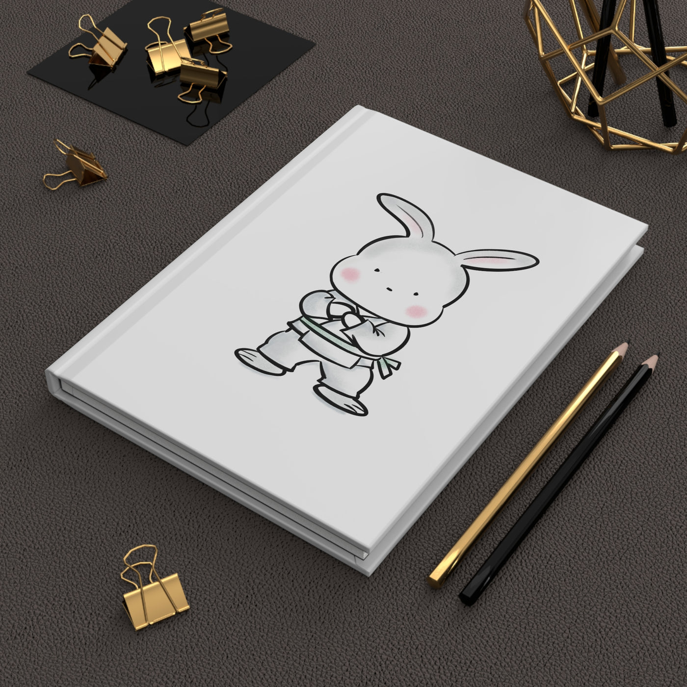 Yuki Does Ready Stance | Hardcover Journal Matte