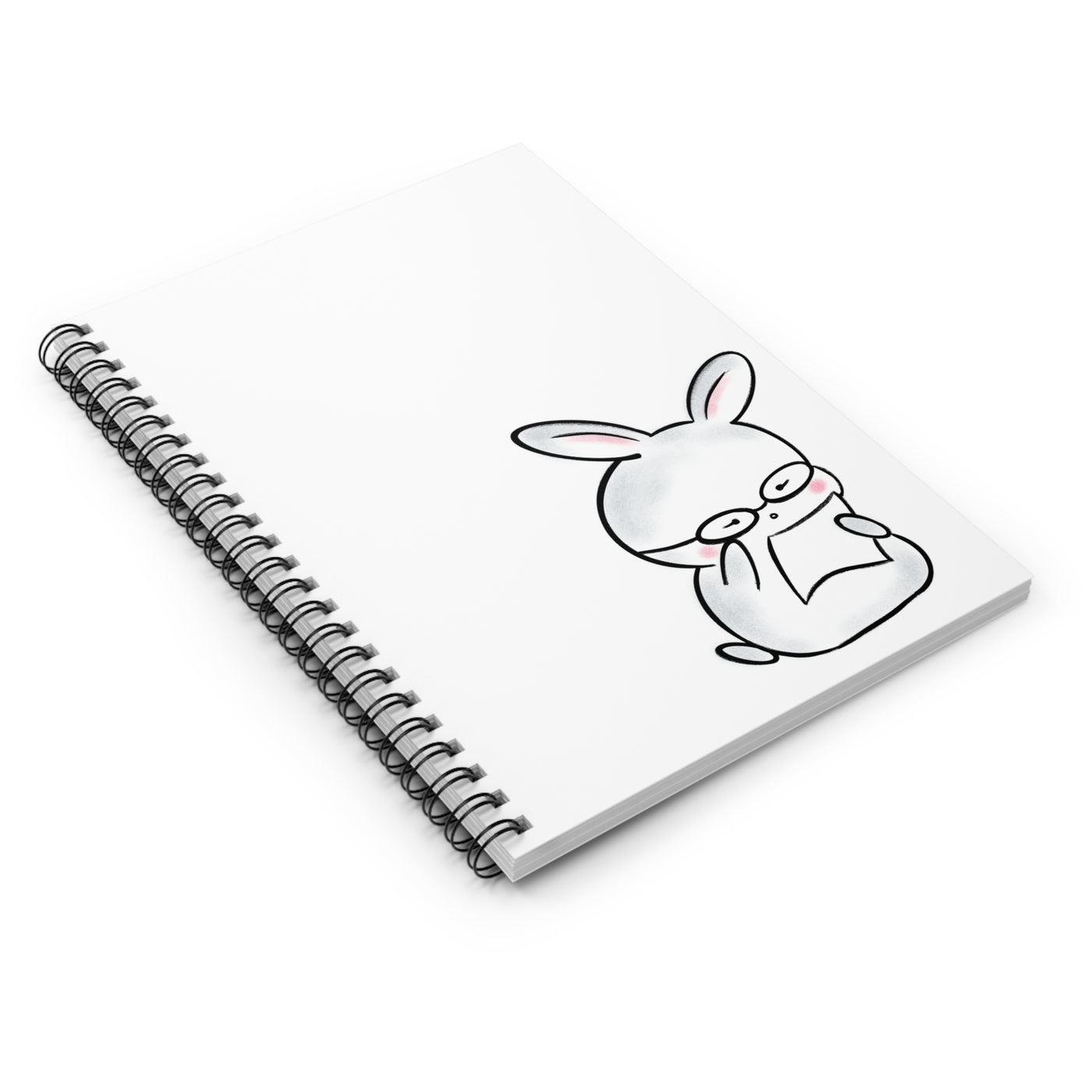 Yuki Does Braining | Spiral Notebook - Ruled Line