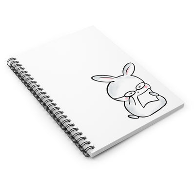 Yuki Does Braining | Spiral Notebook - Ruled Line