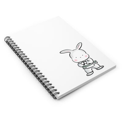 Yuki Does Ready Stance | Spiral Notebook - Ruled Line