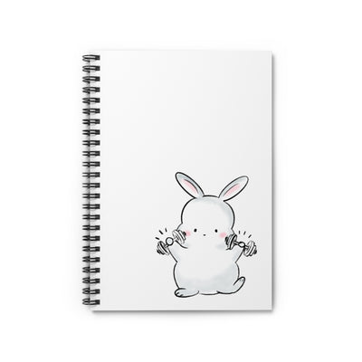 Yuki Does Gymming | Spiral Notebook - Ruled Line