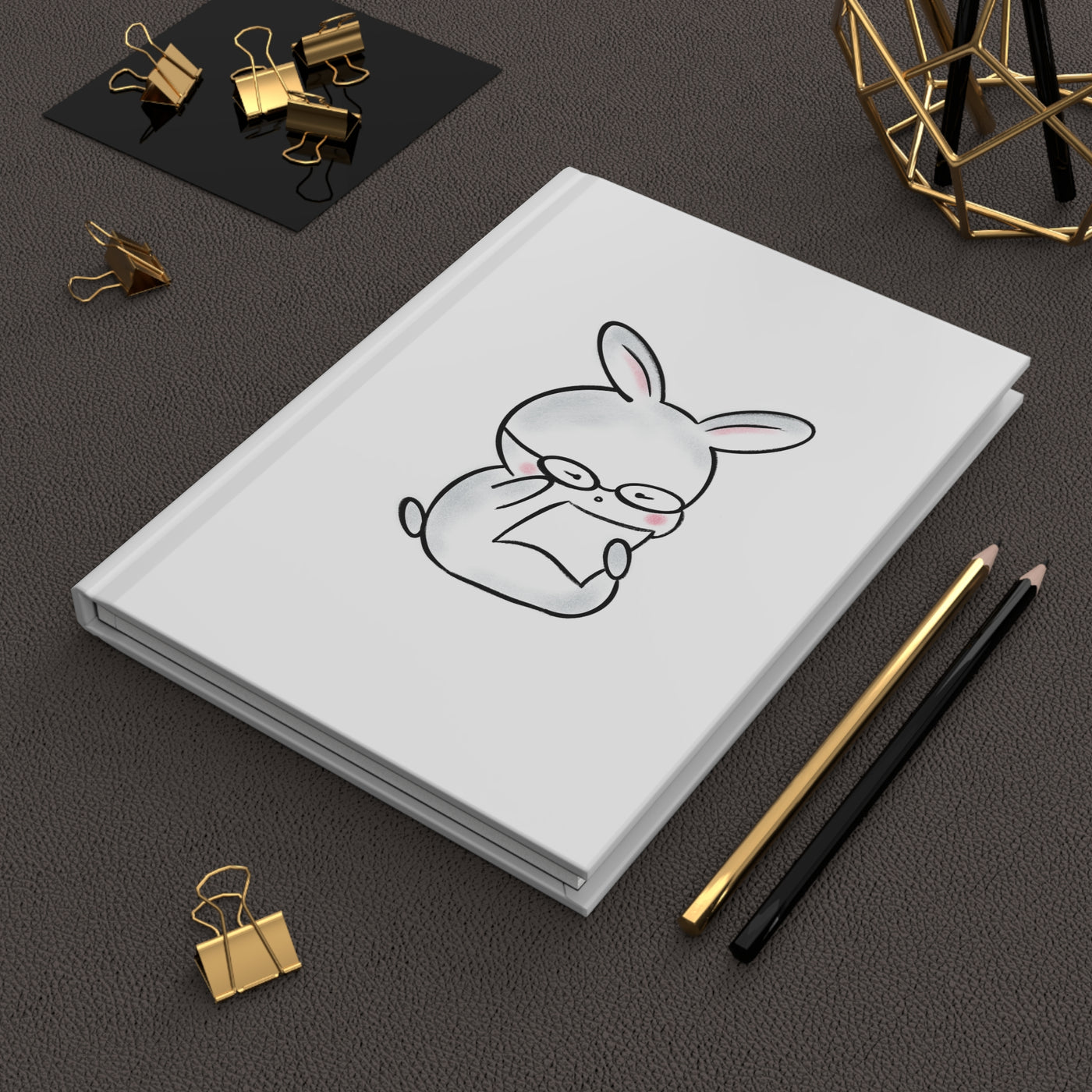 Yuki Does Braining | Hardcover Journal Matte
