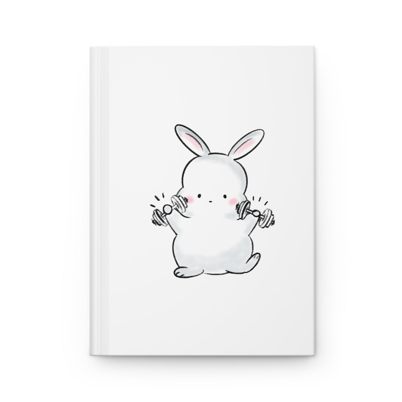 Yuki Does Gymming | Hardcover Journal Matte