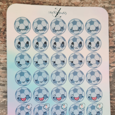 Soccerbe Sammy Sticky Moti's - The Chronicles of LZ Halo Vinyl Sticker Paper